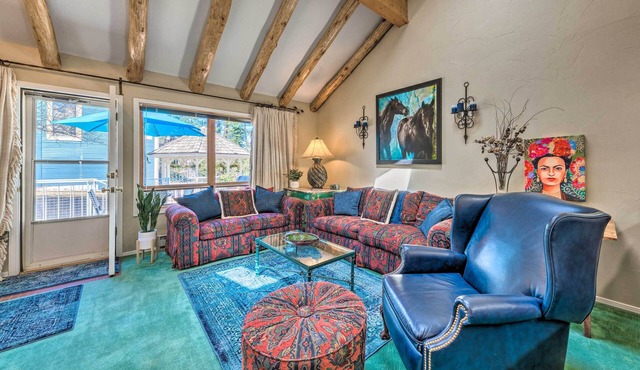 Eclectic Home w/Deck: 4 Miles to Ski Cloudcroft!