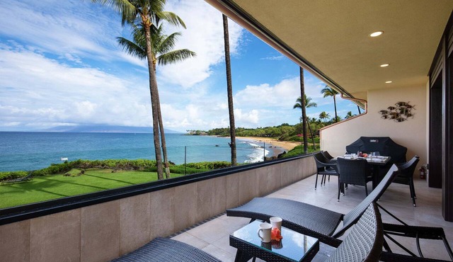 Exquisite Oceanfront Retreat - Makena Surf F-209 with Stunning Coastal Views!