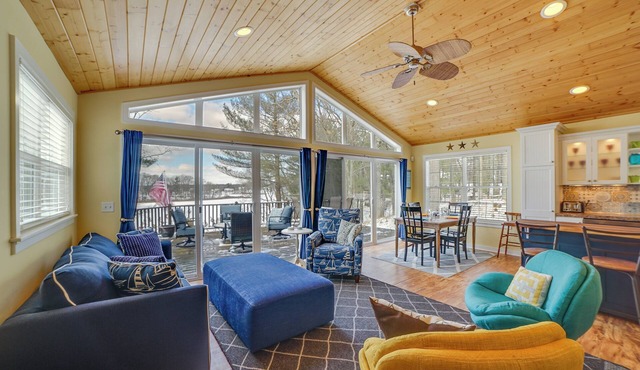 Fish, Hike & Hunt: Lakeside Newaygo Cottage