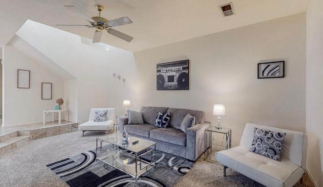 Gated Townhome with 2 Master Suites and Jetted tub