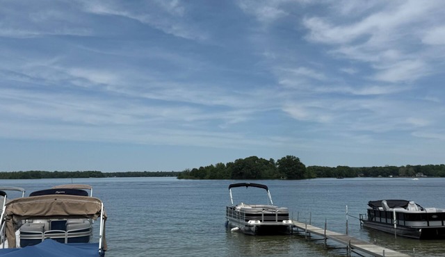 Get away to beautiful Gun Lake, Newly renovated with all the comforts and modern