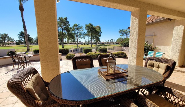 Golf Course Home in Sun Lakes w Pool, Spa, 3 BR!