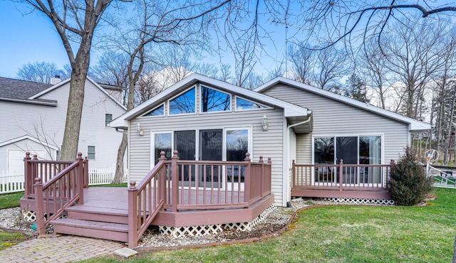 House on Paw Paw Lake w/Private Dock!