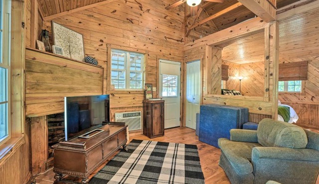 Idyllic Cabin w/Fire Pit, Kayak On-Site!