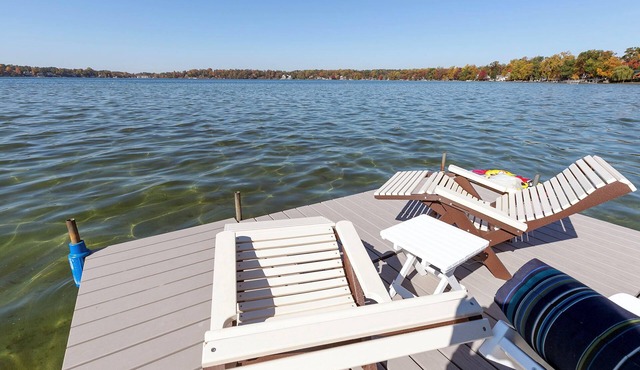 Lake front home on Klinger Lake in Sturgis, Michigan