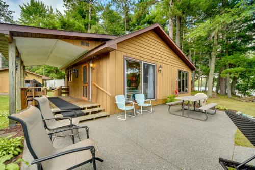 Lakefront Chetek Vacation Rental w/Private Dock!