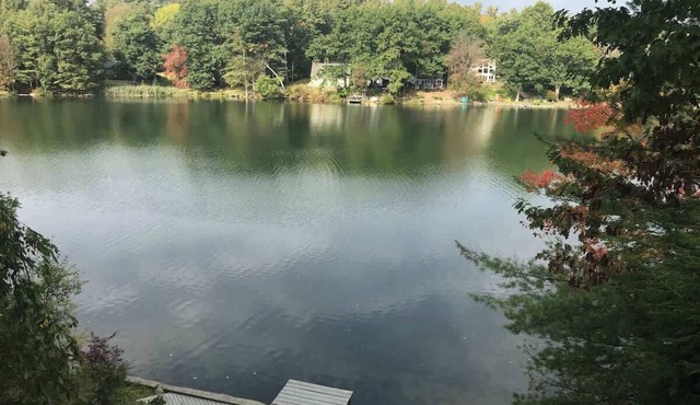Lakefront +pets +skiing +bbq +firepit +games