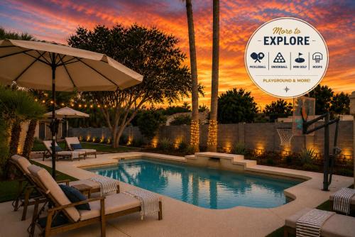 Luxe 5BR Sleeps 16 Pool Hot Tub 2 Game Rooms
