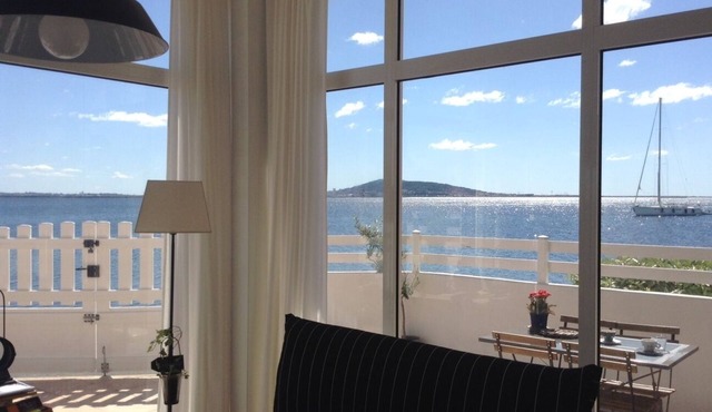 Luxurious "waterfront" studio (next to the beach) in a unique location in MEZE