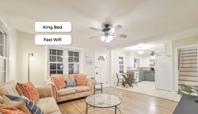 Modern*Fast WiFi*King Bed*Jackson, Missouri
