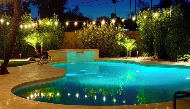 Near ASU Heated Pool, Hibiscus Hot Tub Firepit BBQ Spring Training