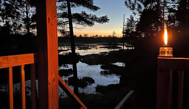ORV/ATV/4x4 access only. REMOTE. Camping in a cabin. RUSTIC.