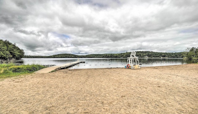 Pet-friendly Saranac Lake Retreat w/Deck & Yard