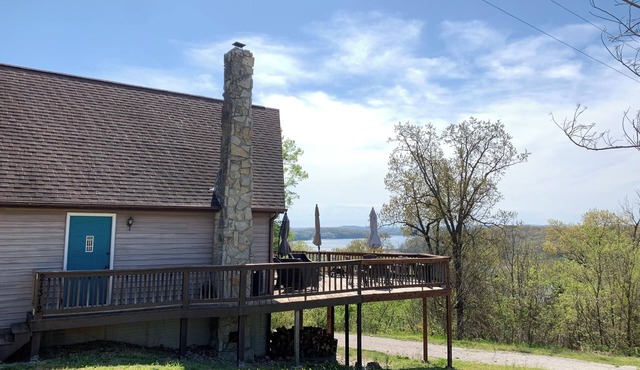 Pet Friendly Table Rock Lake Cabin w/Stunning Lake Views of Shell Knob Bridge