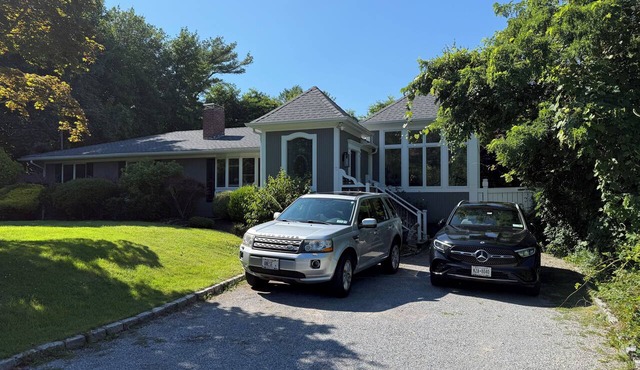 Pond Front Home in Watermill. Perfectly located- 3 Bedrooms, 2 Baths, Pool.
