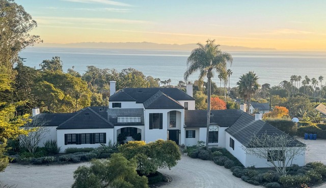 Private Gated Estate with Panoramic Ocean Views, Pool, & Fire Pit