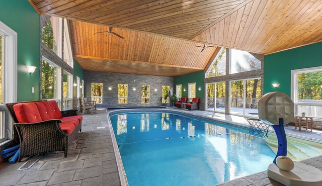 # Private Indoor Pool # Sleeps 27