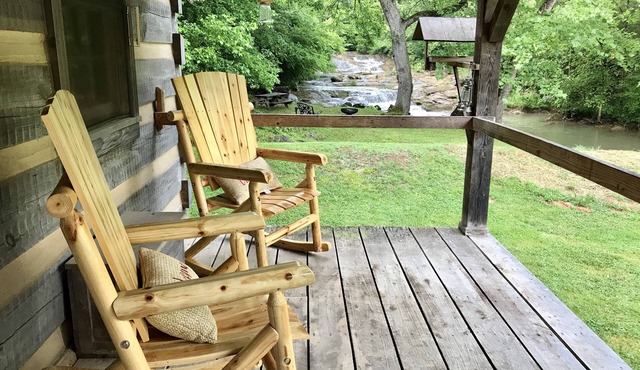 Private Waterfalls on 3 Acres. A Creekside Smoky Mtn Retreat - Read Our Reviews!
