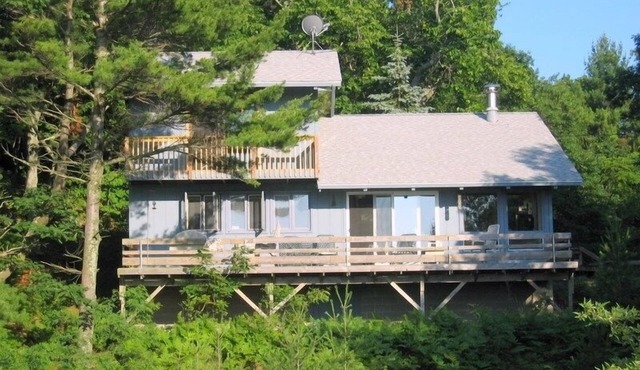 Private Waterfront Setting on Lake Michigan