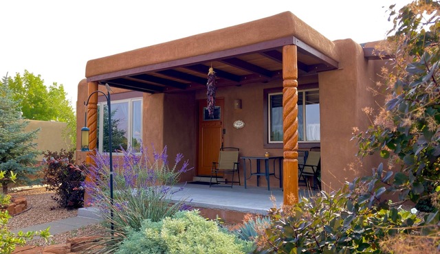 Pueblo Courtyard Home on Rail Trail