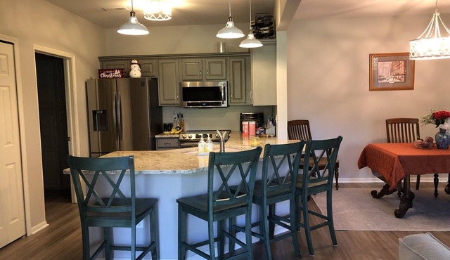 Quiet 2BR/2BA Condo Central Location