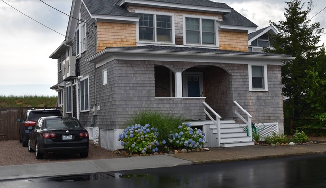 Quintessential New England Home on Private Beach