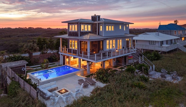 Rare Luxury Oceanfront Retreat w/Pool