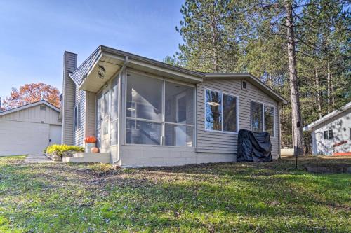 Riverfront Grayling Retreat w/Fire Pit & Dock! in Bucks