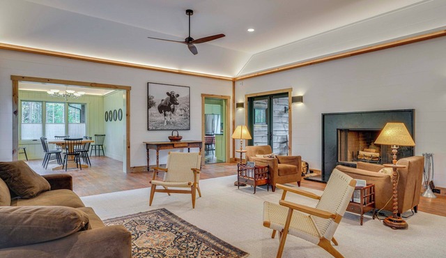Riverfront Hideaway in Keene: Walk to Town!