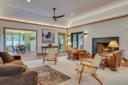 Riverfront Hideaway in Keene: Walk to Town!