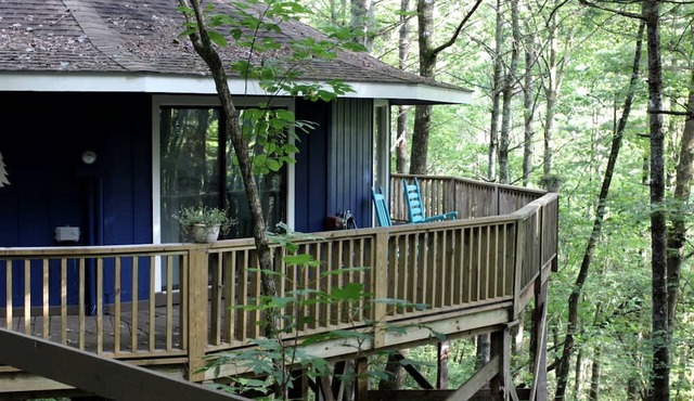 Rustic Tree Top Cabin in Sky Valley, Georgia in Sky Valley