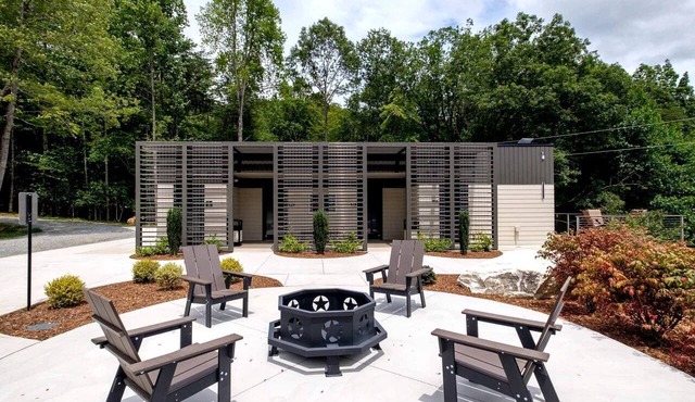 Secluded Invisible Tiny House in Transylvania County, North Carolina