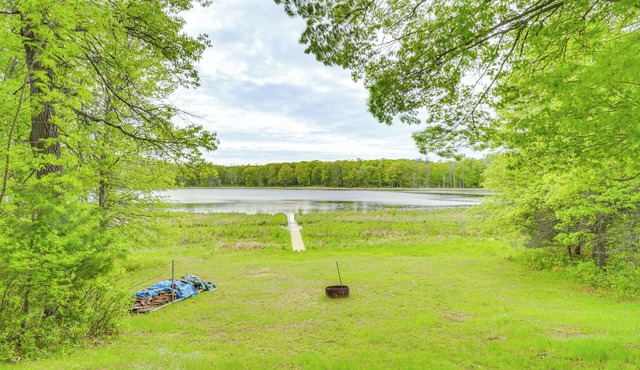 Secluded Lakefront Gem on 300 Acres in Webster in Webster