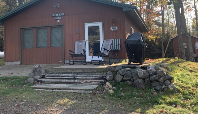 Semi-rustic on a quiet lake