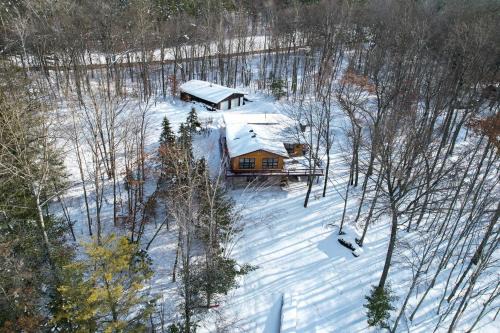 Snowmobile, Ice Fish & Explore! Lang Lake Cabin
