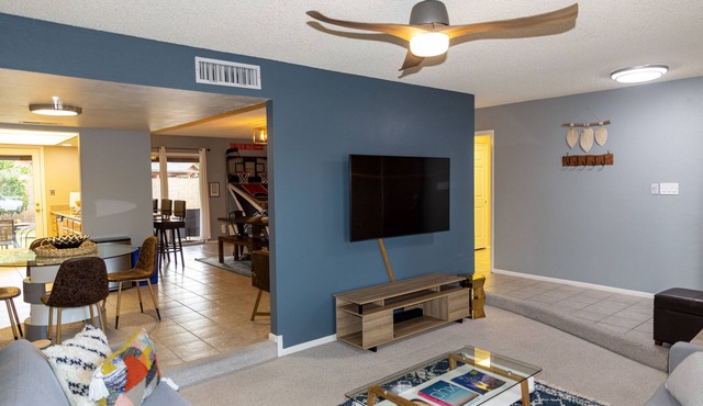 Spacious Centrally-Located Family Home with Plenty of Games in Mesa