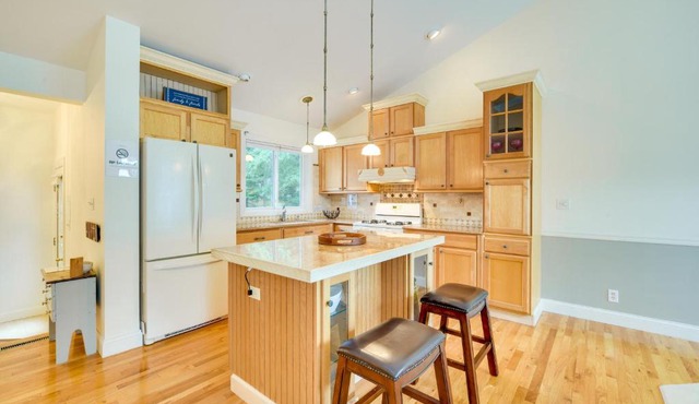 Spacious Lakefront New Auburn Home w/Sunroom