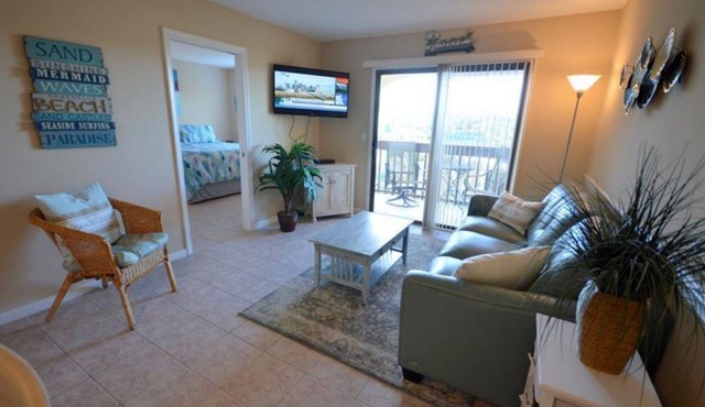 St Augustine Beach Condo Rental with private beach entrance in St Augustine Beach