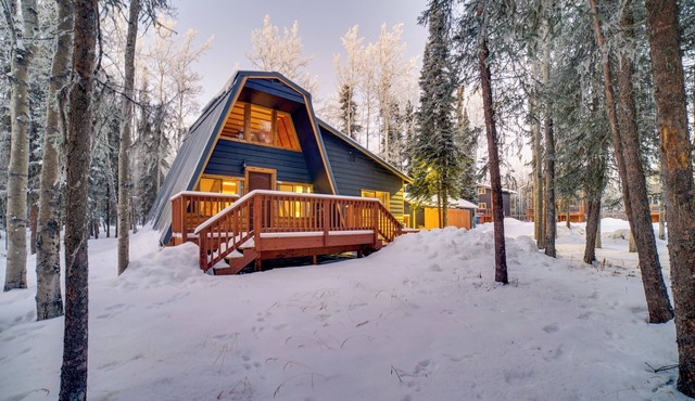 Studio Steps to Kenai River w/Fire Pit!