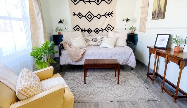 Suite 105 | 1 Bed/1bath + Living & Kitchen , Cozy and eclectic Sault Ste. Marie Suite