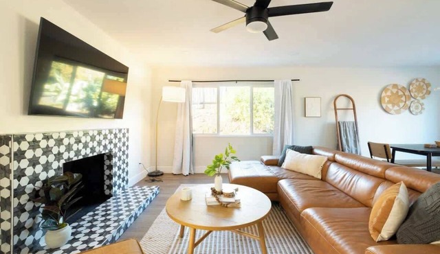Sunny & Spacious 3BR Retreat w/Parking & A/C