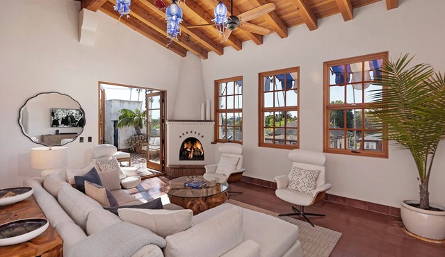 The Penthouse at El Andaluz is a private, light-filled residence atop Jeff Shelton’s award-winning landmark in downtown Santa Barbara. Offering over 3,400 sq ft plus expansive outdoor space and a rooftop terrace, it blends artful design with luxury.