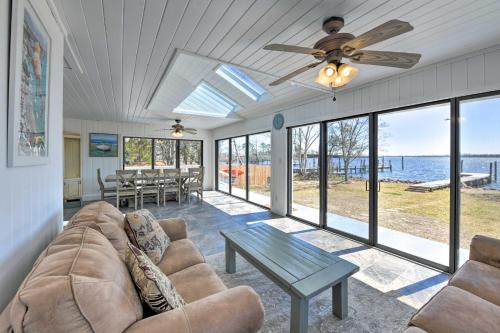 Updated Waterfront Escape w/Dock & Fire Pit
