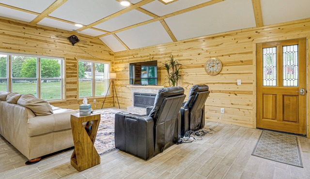 Walk to Shay Lake: Updated Home w/Water View!