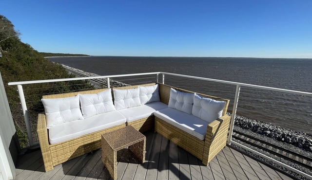 Watch Dolphins + more from your private balcony! Views & Mins. to P'cola Beach