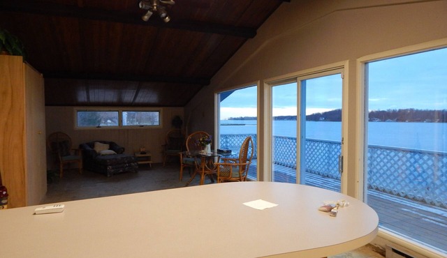 Waterfront Apartment, Great Views of Little Sodus Bay and Lake Ontario.