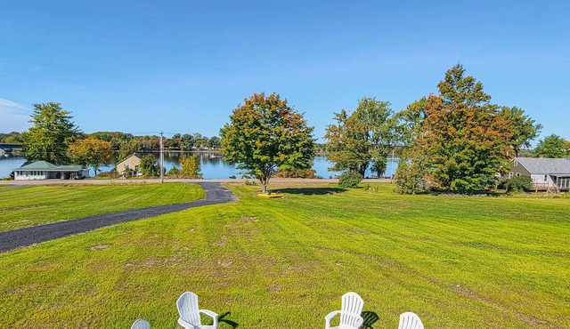 Waterfront home on Lake Champlain with pool, hot tub, dock, kayak & canoe