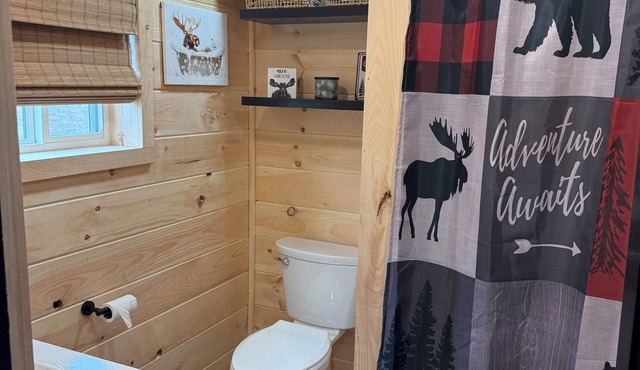 Welcome to our brand new cabins. They are in a quiet, peaceful country setting.