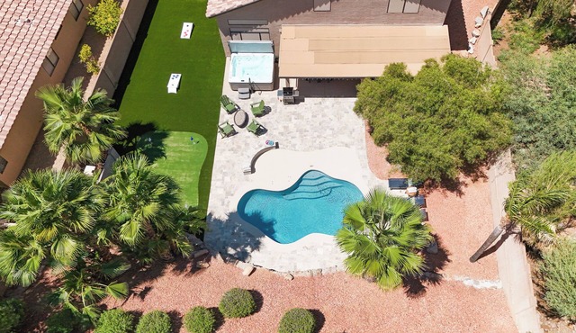 WOW $175K+ NewBackyard and Interior: 4Br+BonusRm+3Ba+HtdPool*HotTub*Golf*FirePit