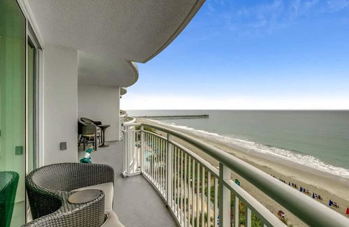 Downtown Myrtle Beach Condo | Luxury Oceanfront 3 Bedroom at Sandy Beach